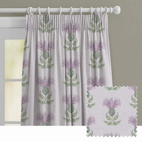 Firth Printed Made to Measure Curtains Granite Cream patterned fashion rug  