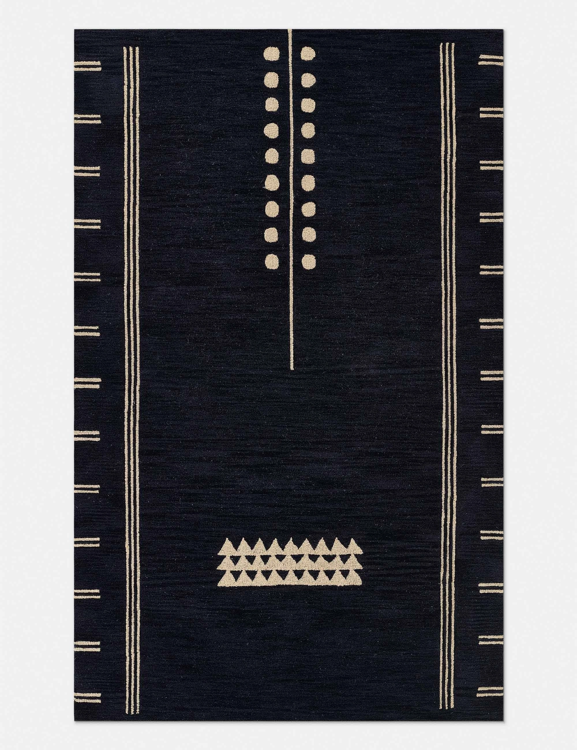 Florian Hand-Tufted Wool Rug trendy fashion rug