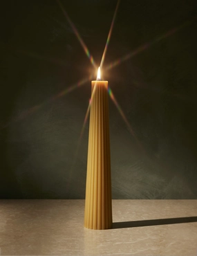 Fluted Pillar by Green Tree Home decorative tabletop item