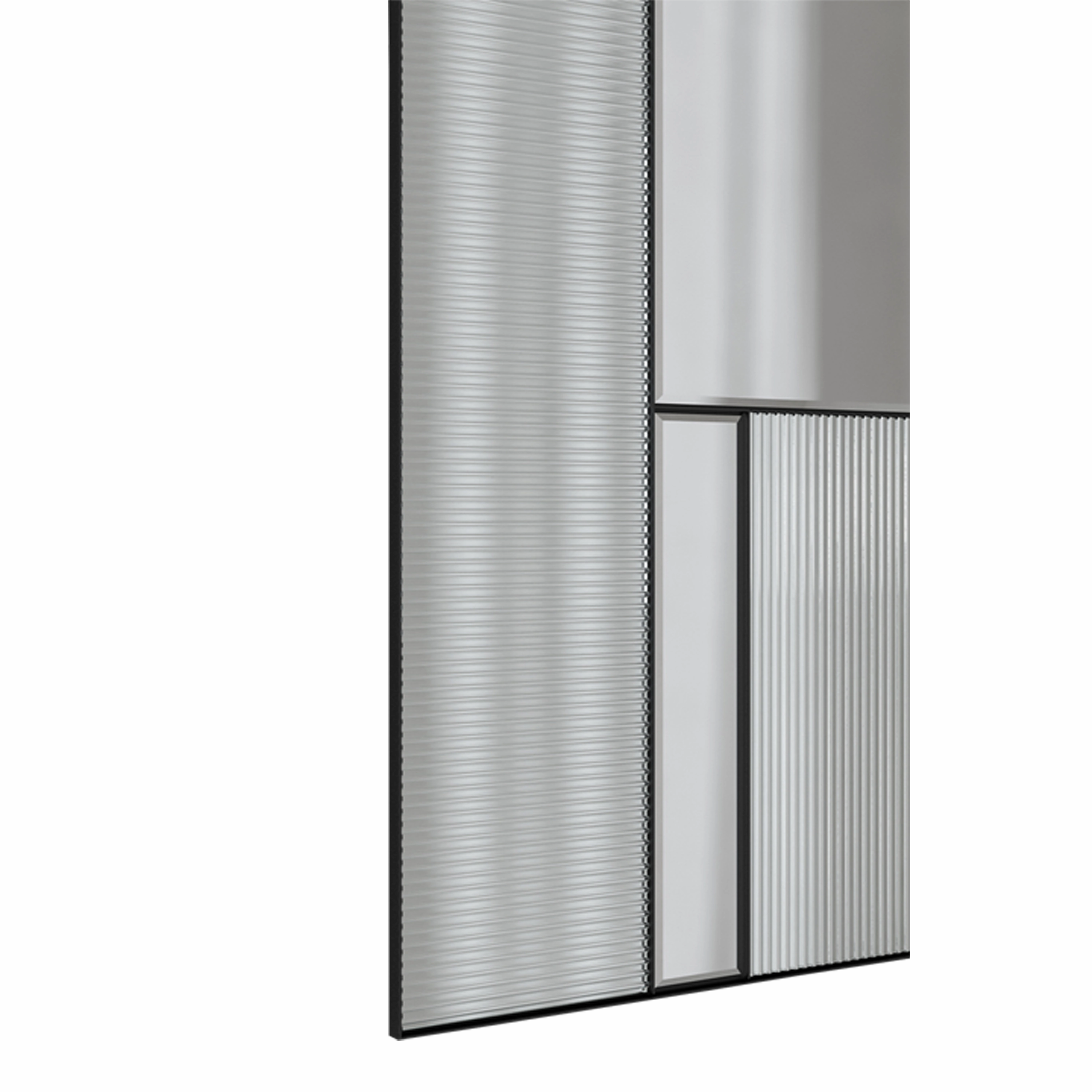 Flutes Floor Mirror