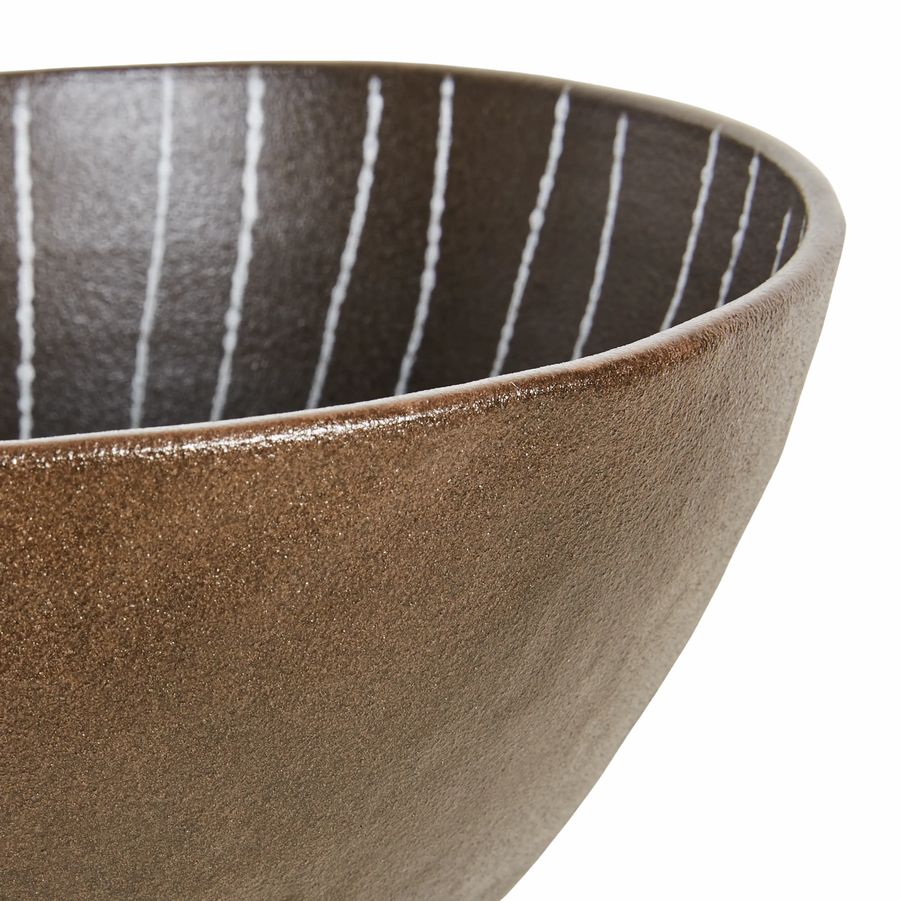 Footed Stoneware Bowl