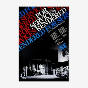 For Services Rendered 1979 Print aesthetic poster wallpaper