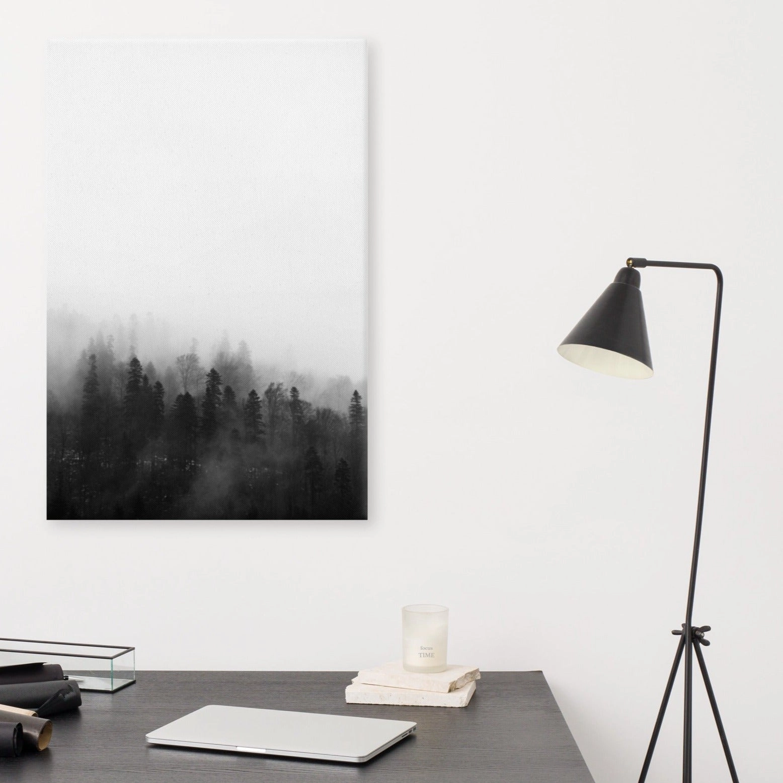 Forest in Fog - Canvas