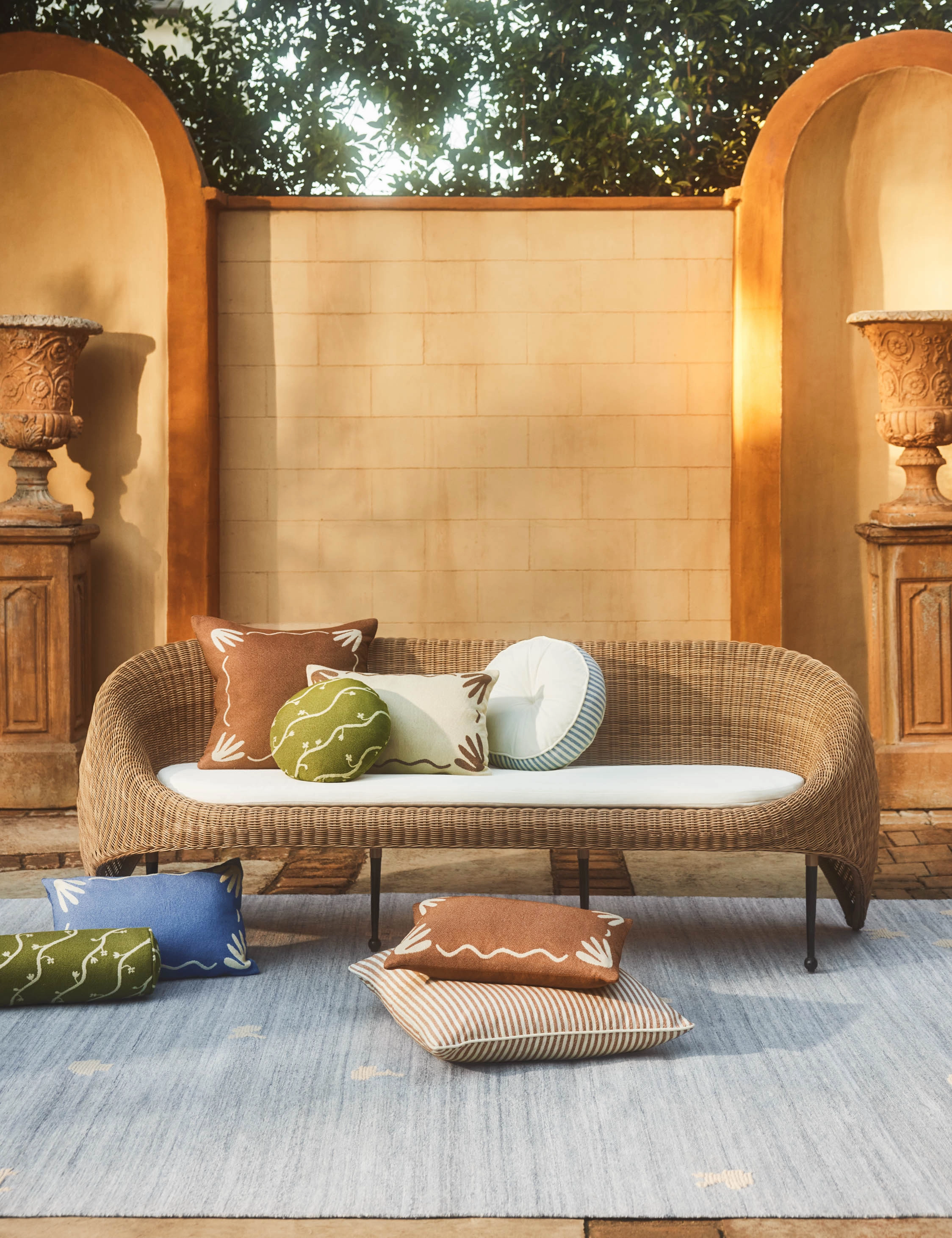 Forest Indoor / Outdoor Rug by Sarah Sherman Samuel trendy fashion rug