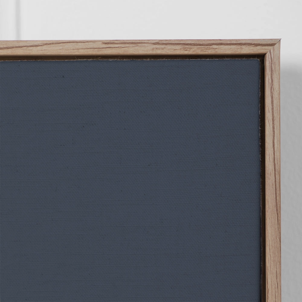 Fortazela Framed Canvas Stone