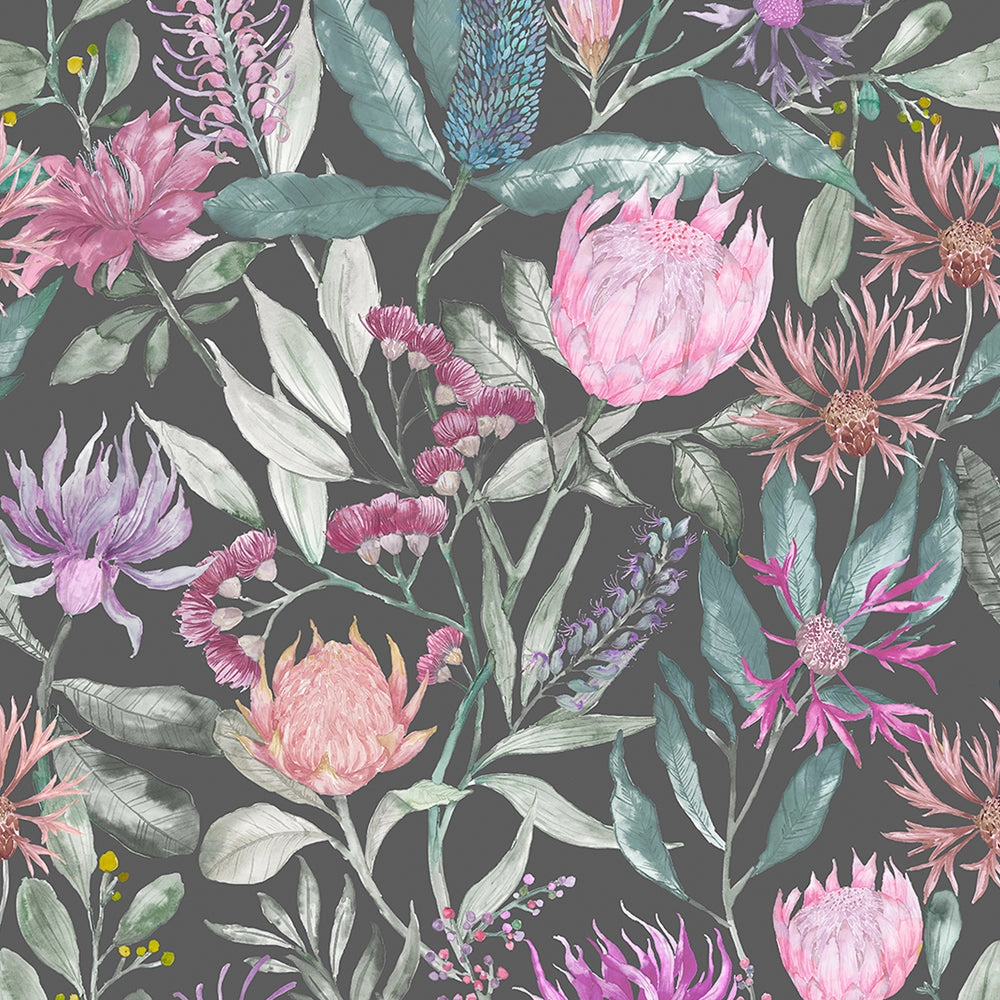 Fortazela Printed Made to Measure Curtains Onyx