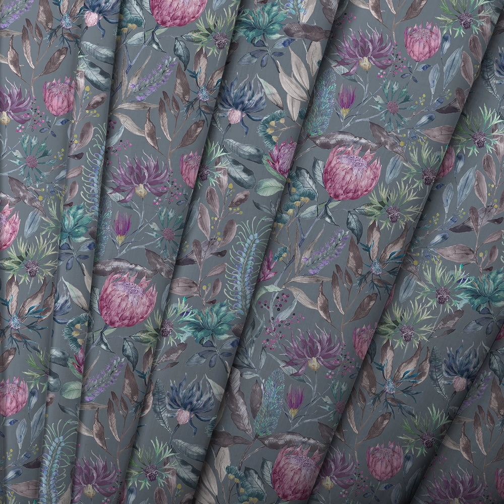 Fortazela Printed Made to Measure Curtains Storm