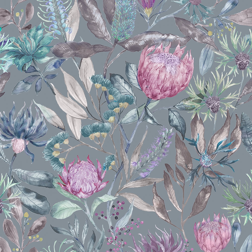 Fortazela Printed Made to Measure Curtains Storm