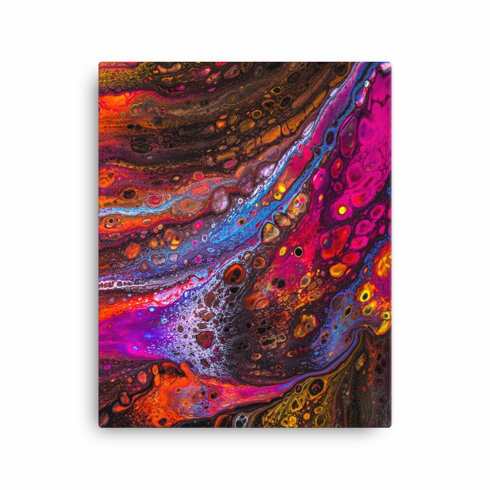 Fractal Abstract 01 - Leinwand