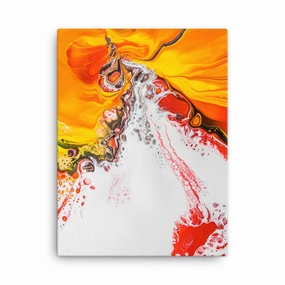 Fractal Abstract 05 - Leinwand canvas mural art