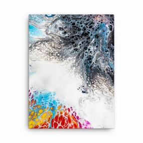 Fractal Abstract 06 - Leinwand canvas mural art