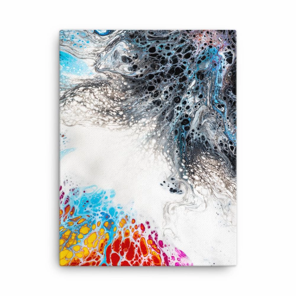 Fractal Abstract 06 - Leinwand canvas mural art