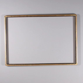 Frame 13 Empty 52 x 36 textured wall artwork