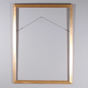 Frame 14 Empty 39 x 52 textured wall artwork