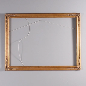 Frame  29 x 39 textured wall artwork