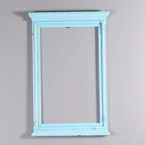 Frame 9 Empty 21 x 32 textured wall artwork