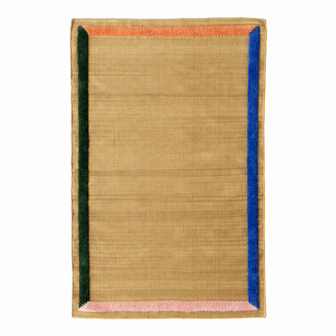 Framed AP13 - AP14 Rug modern art object