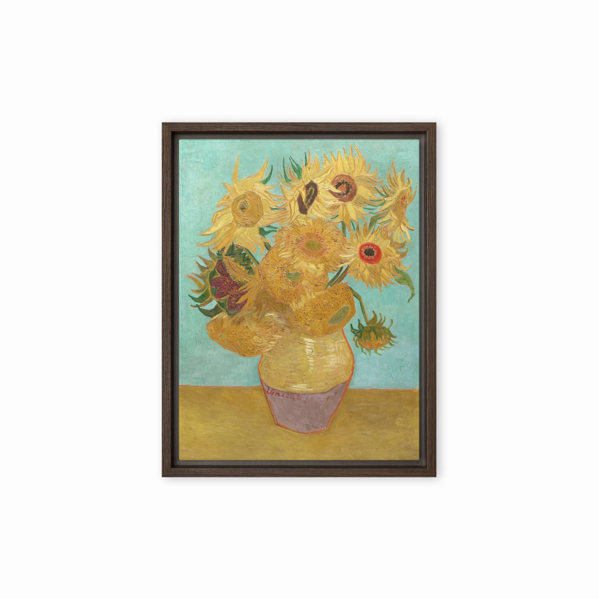 Framed canvas - Sunflowers, 1889