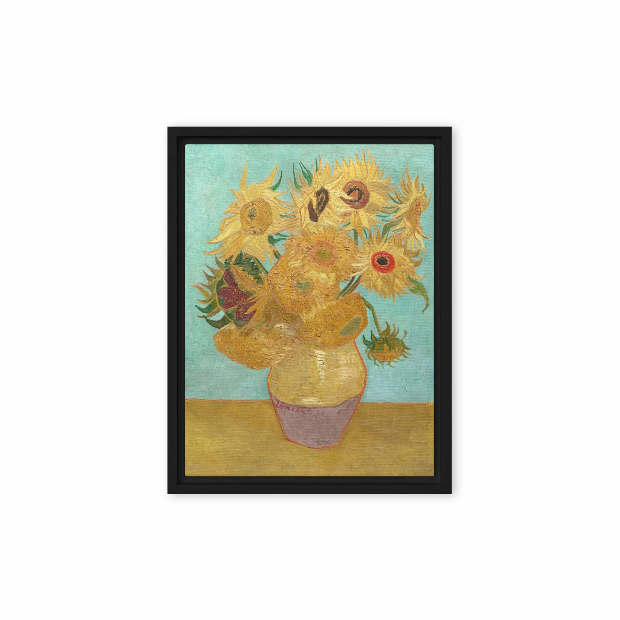 Framed canvas - Sunflowers, 1889