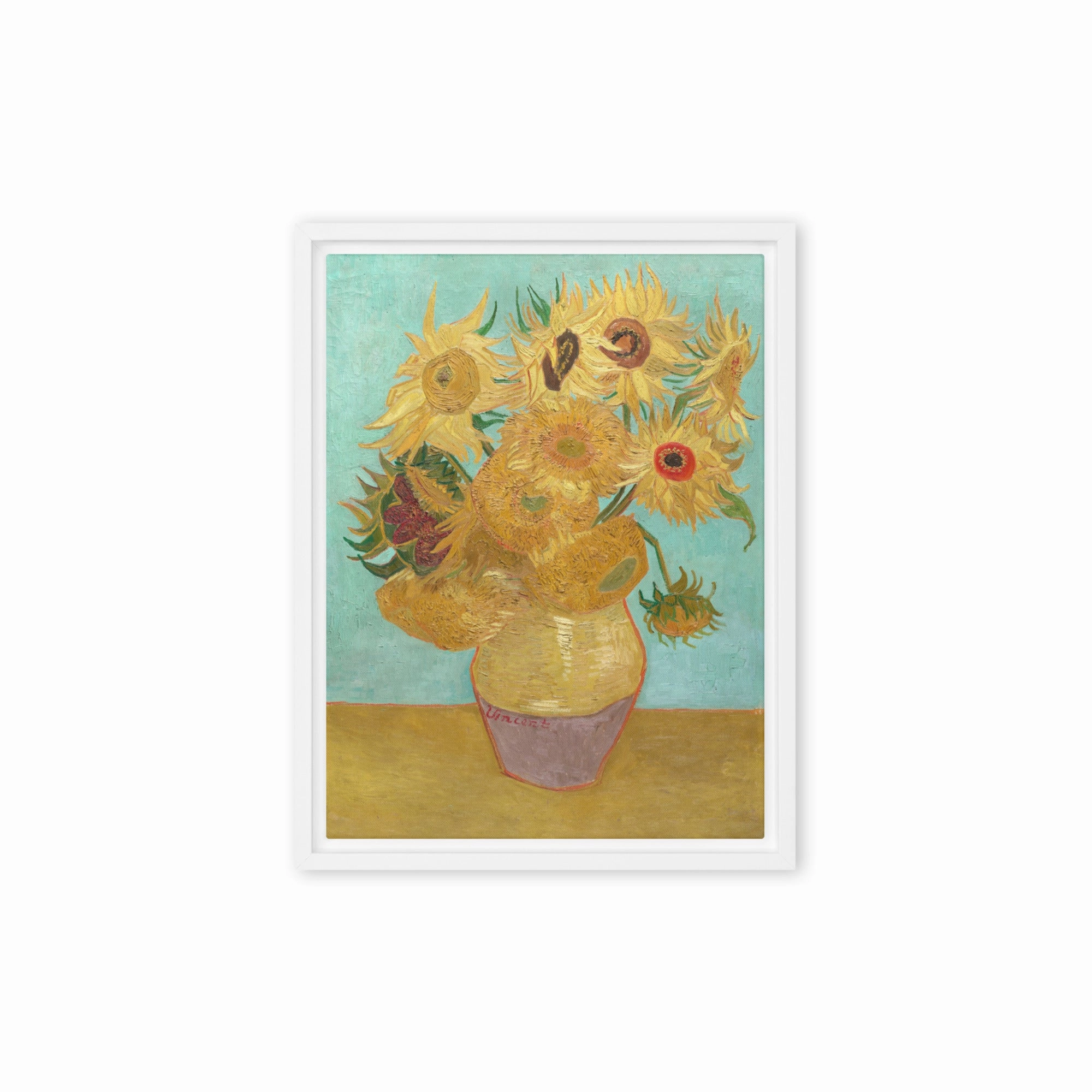 Framed canvas - Sunflowers, 1889