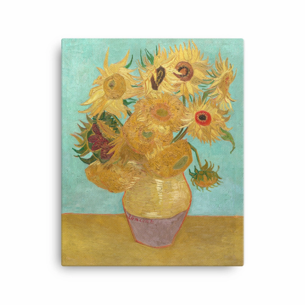 Framed canvas - Sunflowers, 1889