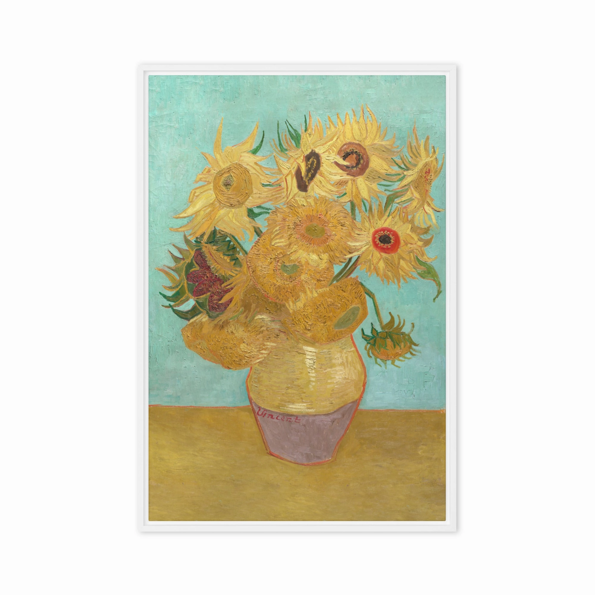 Framed canvas - Sunflowers, 1889