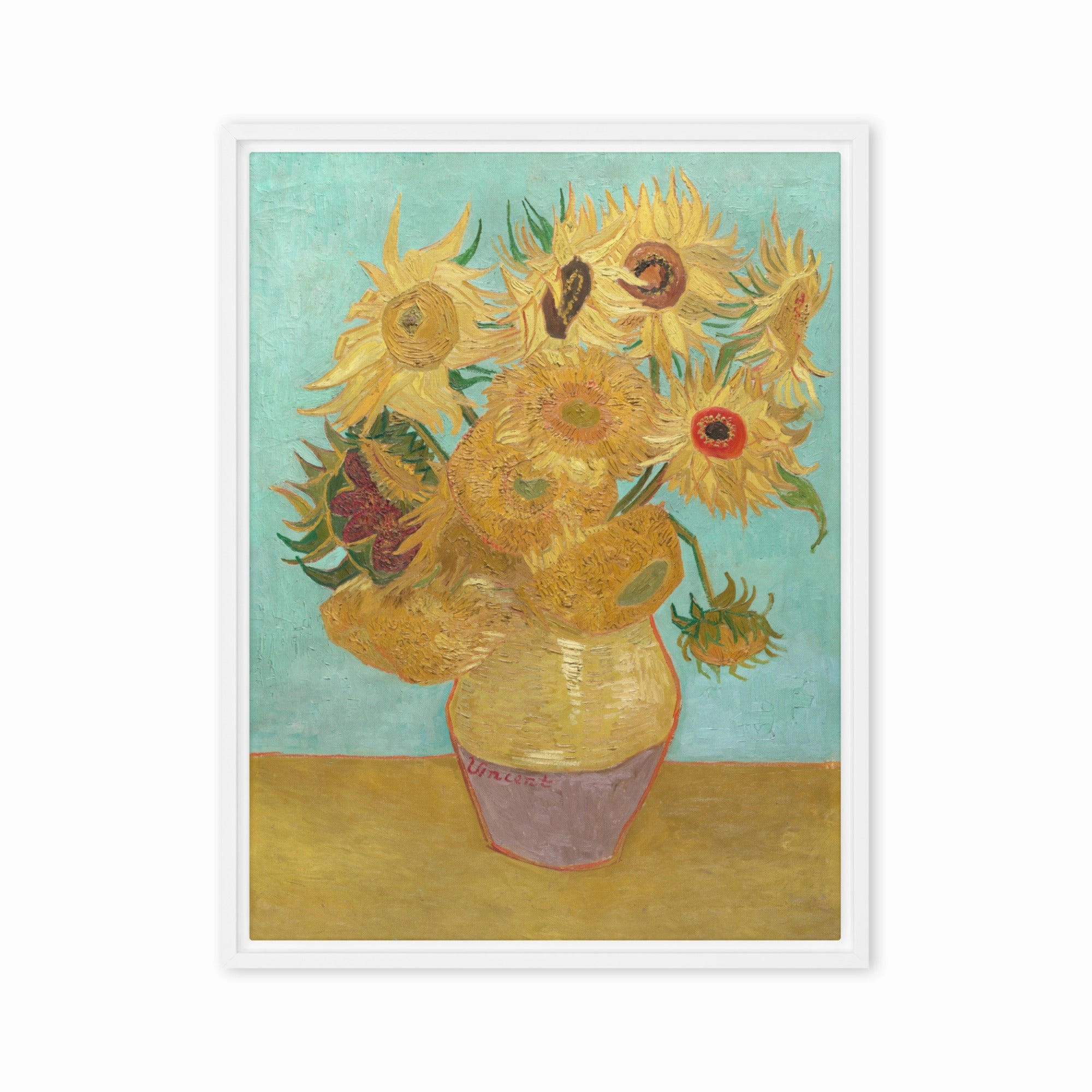 Framed canvas - Sunflowers, 1889