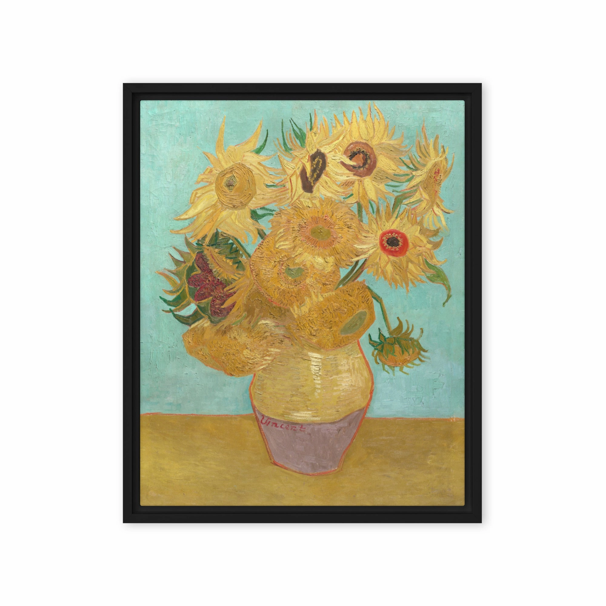 Framed canvas - Sunflowers, 1889