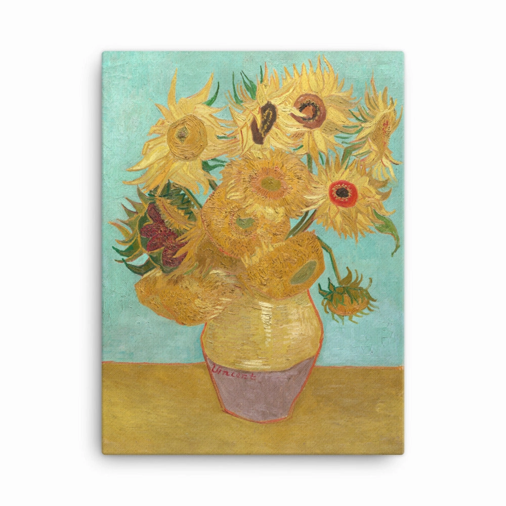 Framed canvas - Sunflowers, 1889