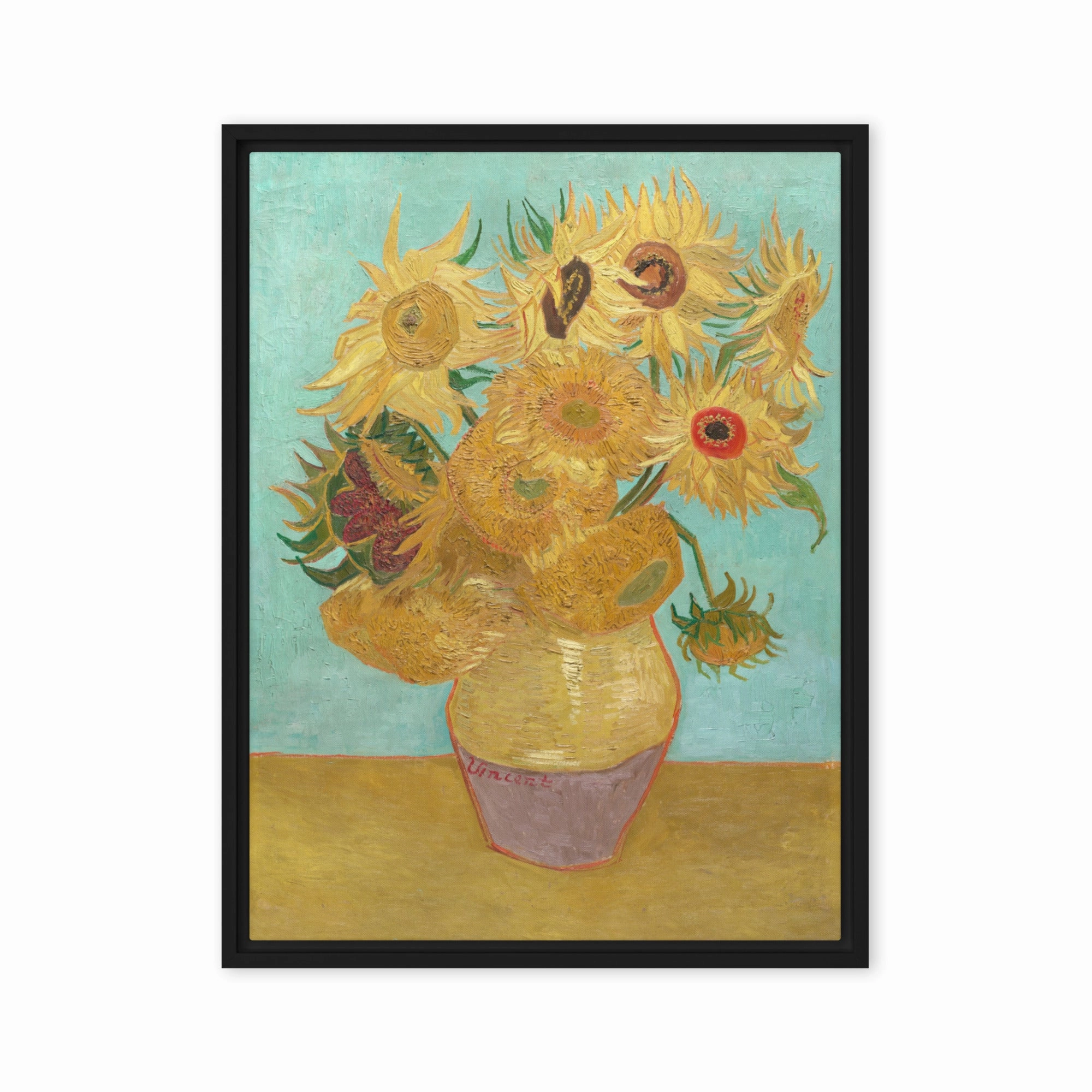 Framed canvas - Sunflowers, 1889