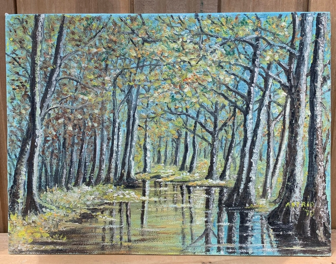 FRAMED LANDSCAPE OIL PAINTING classic mural painting
