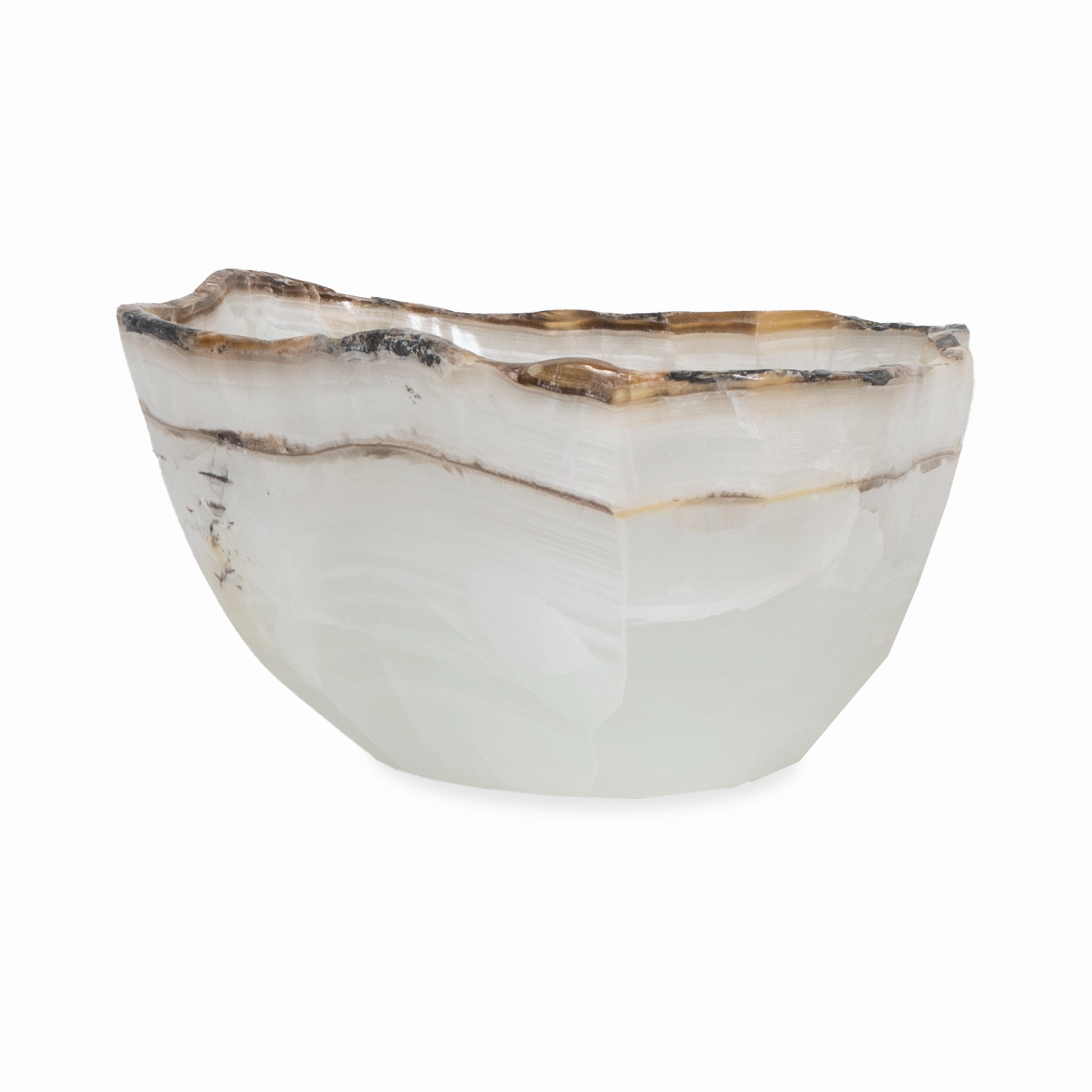 Freeform Onyx Bowl