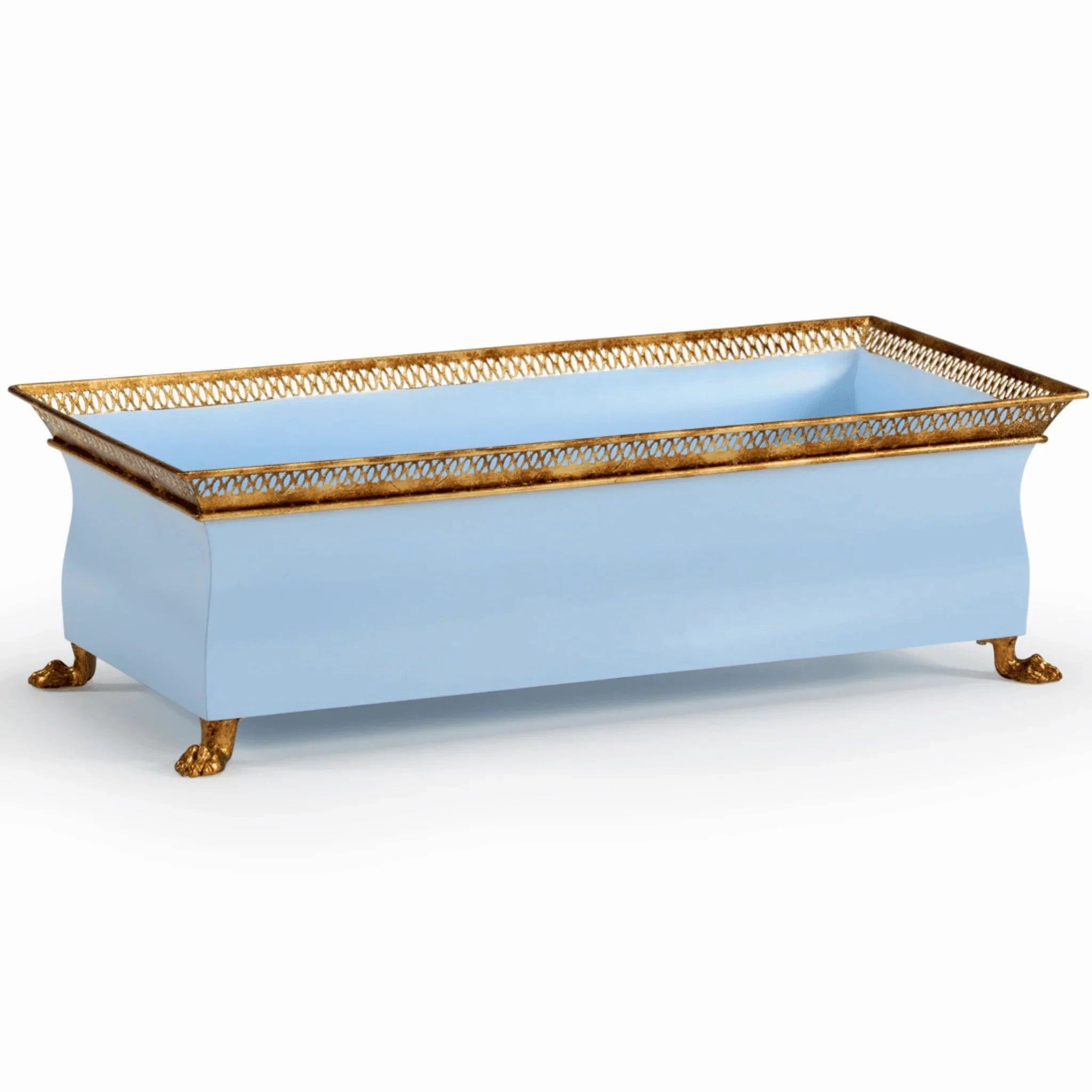 French Tole Planter home display ornament