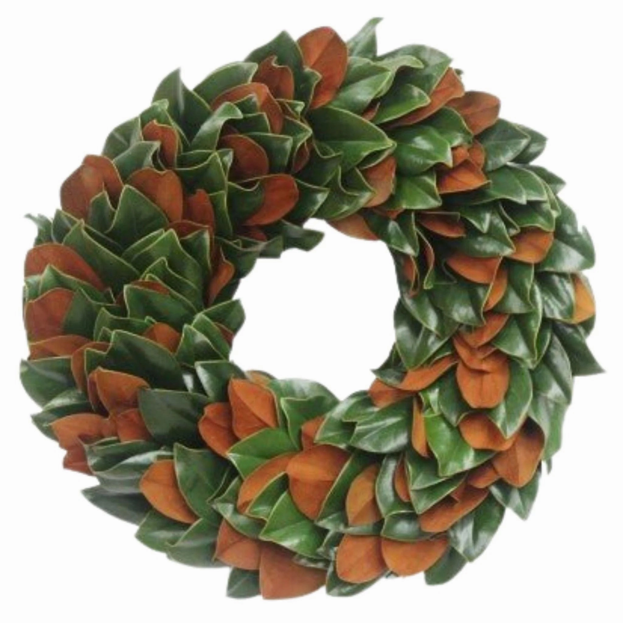 Fresh Magnolia Holiday Wreath home display ornament