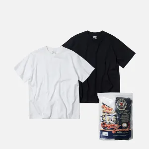 FrizmWorks OG Athletic T-Shirt 2er Pack - Weiß/Schwarz