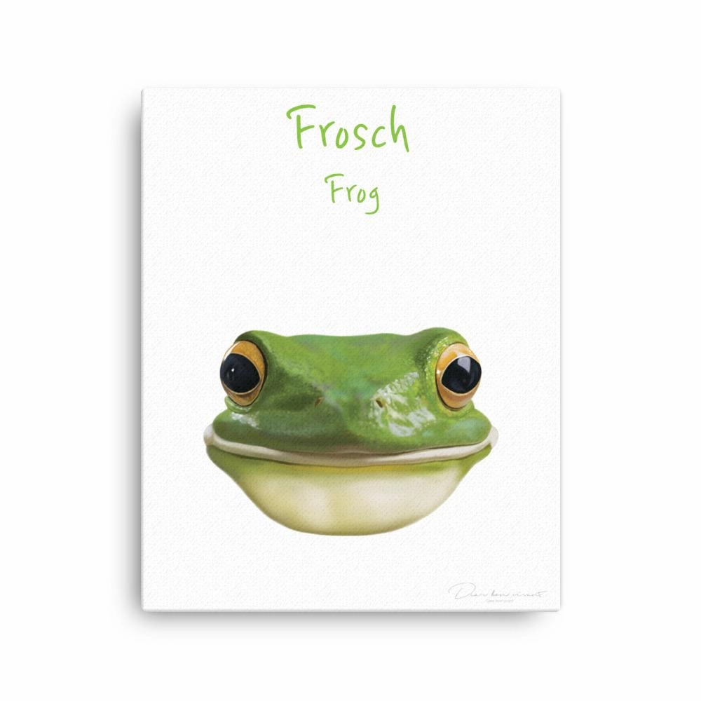 Frog - canvas