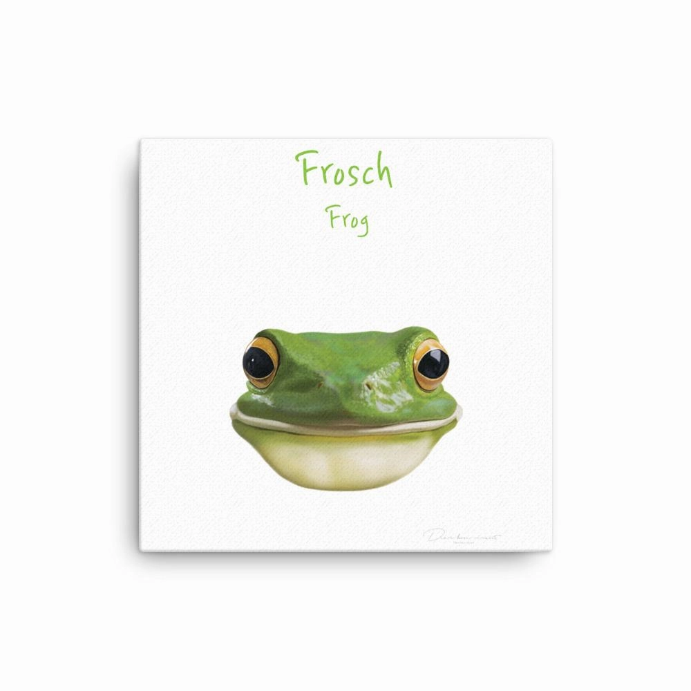 Frog - canvas