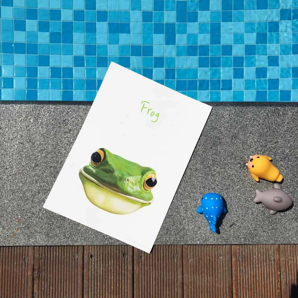 Frog - canvas