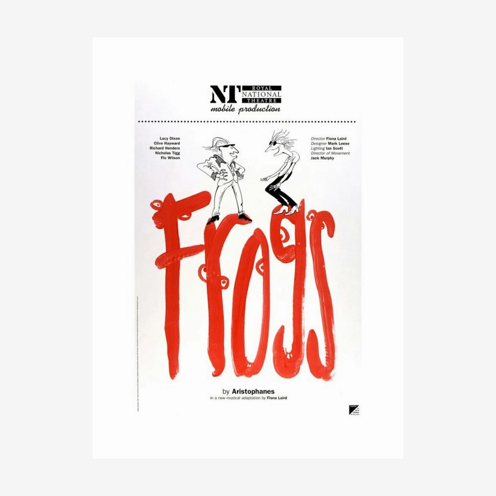 Frogs 1996 Print