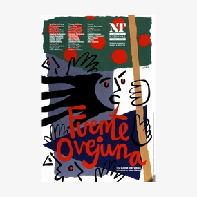 Fuente Ovejuna 1989 Print aesthetic poster wallpaper