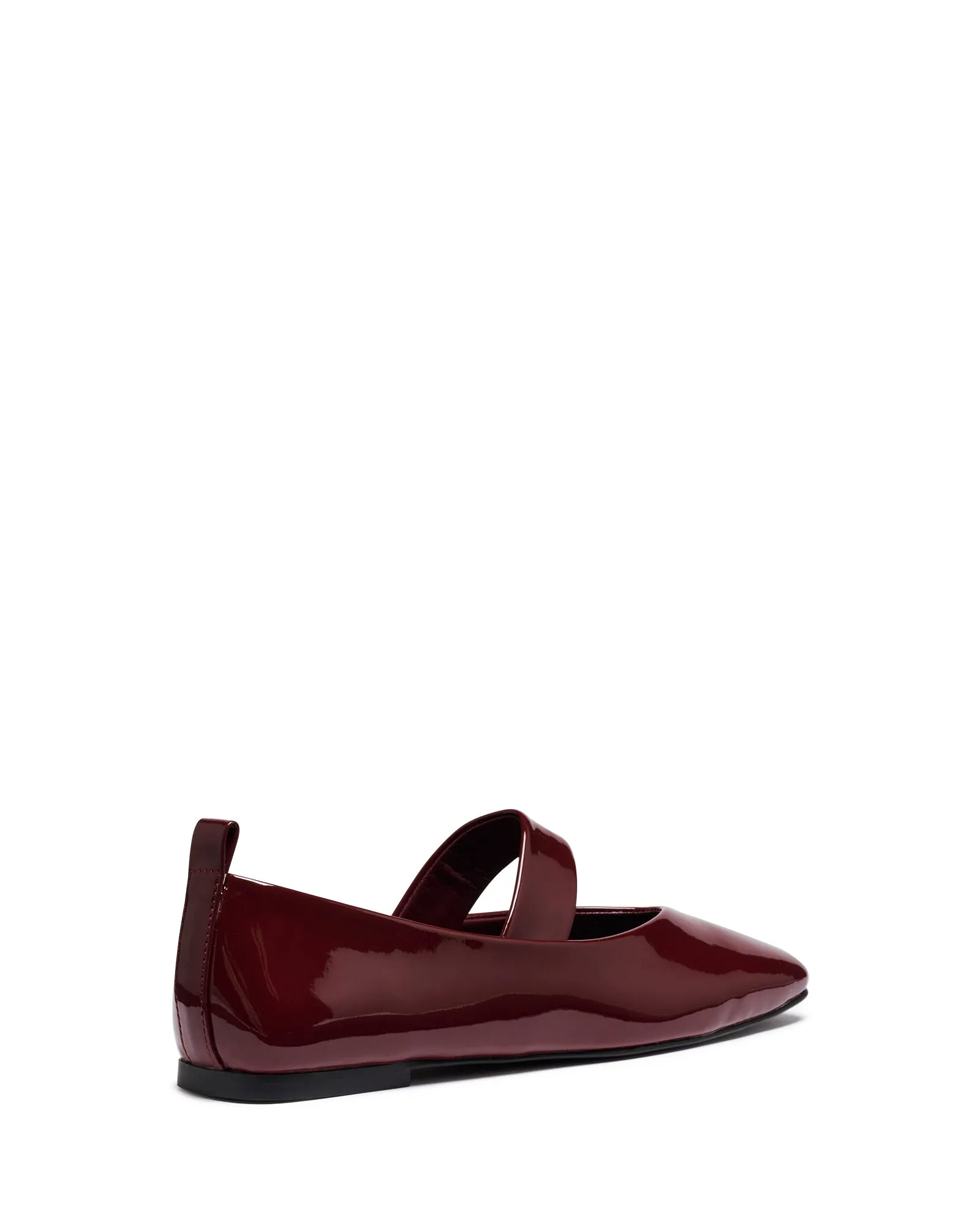 Gael Ballerina Bordeaux Lackleder