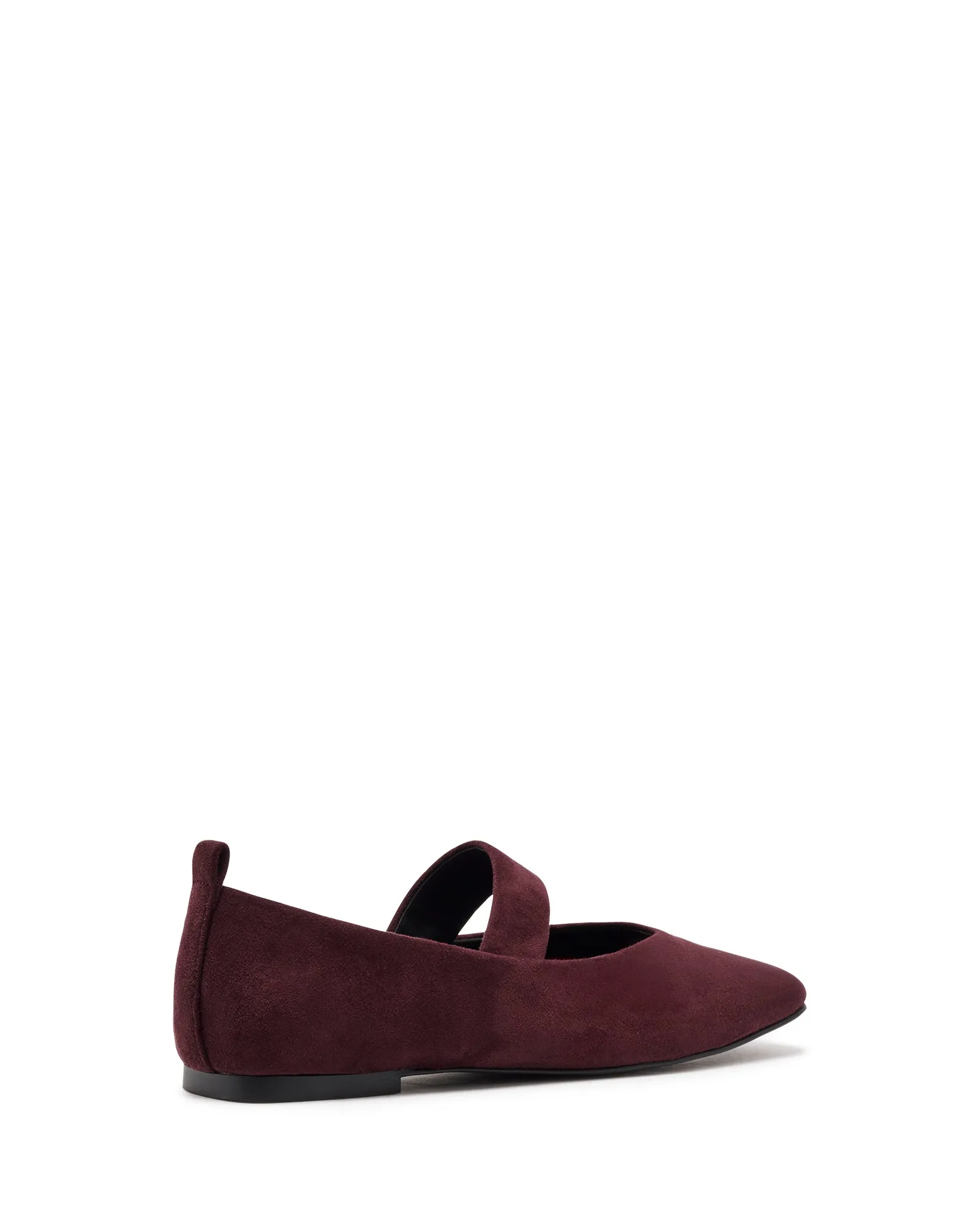 Gael Ballettflach Bordeaux Wildleder
