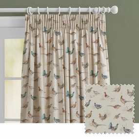 Game Birds Printed Made to Measure Curtains Mini patterned fashion rug  