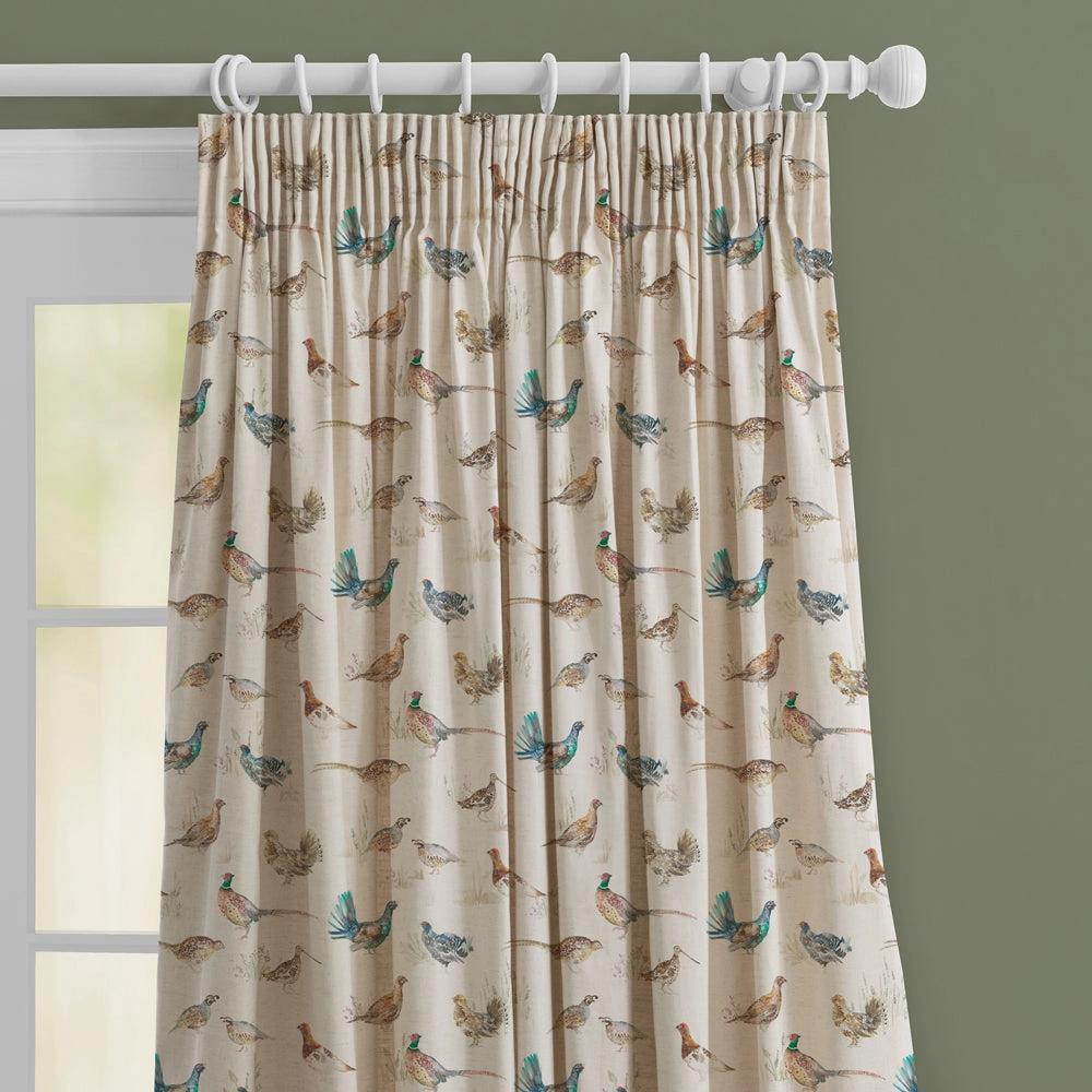 Game Birds Printed Made to Measure Curtains Mini