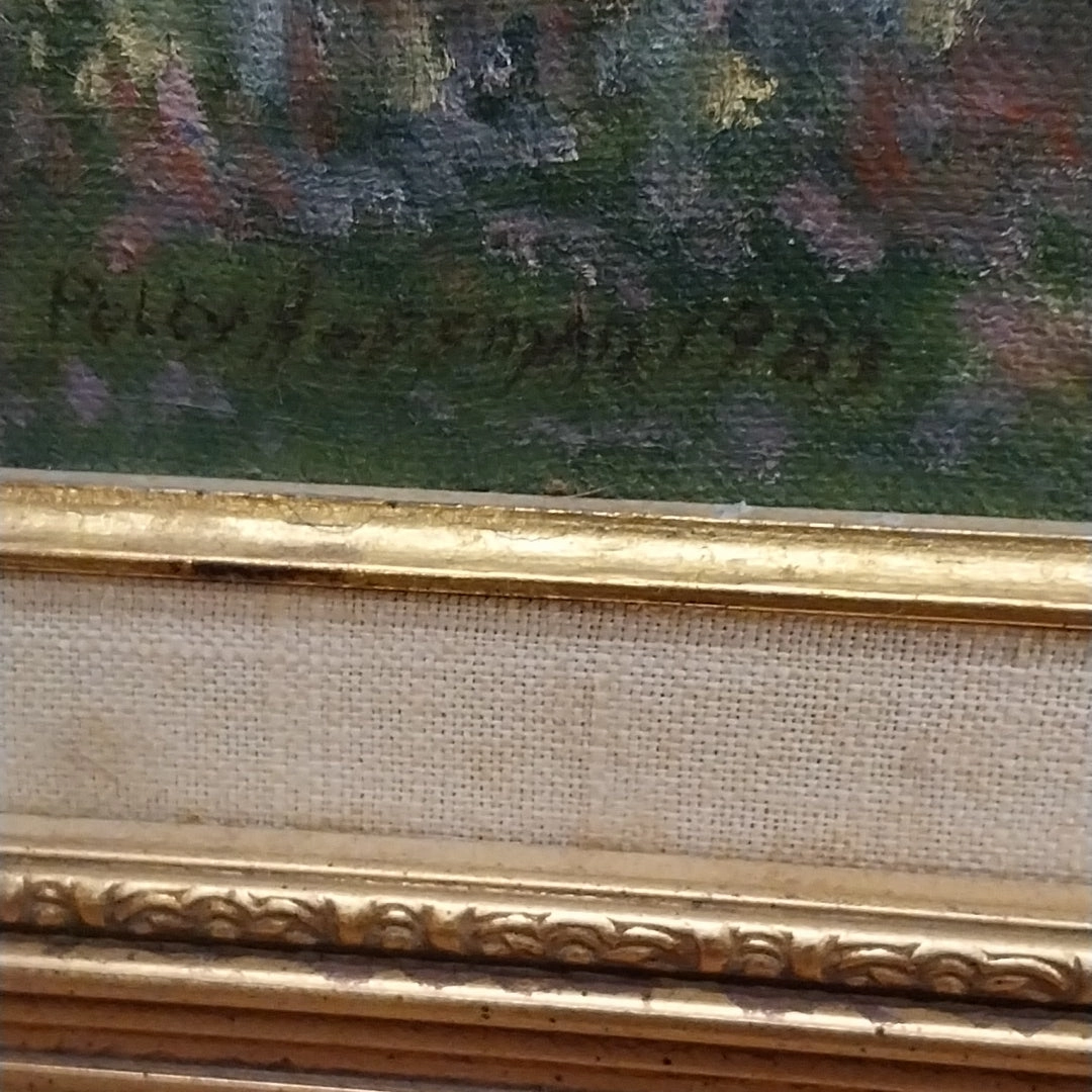 GARDEN OF THE GODS OIL PAINTING SIGNED HOFFMAN