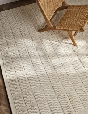 Geller Hand-Tufted Wool Rug trendy fashion rug