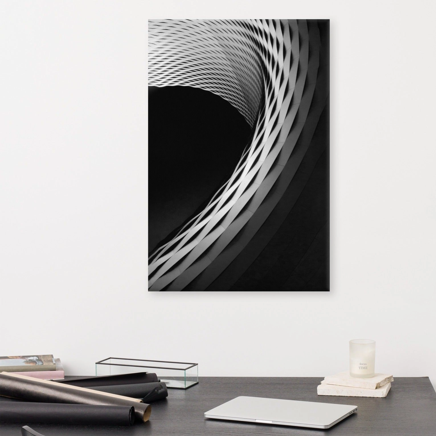 Geometric architecture 1 - Leinwand