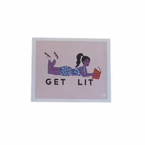 Get Lit Art Print framed wall decor