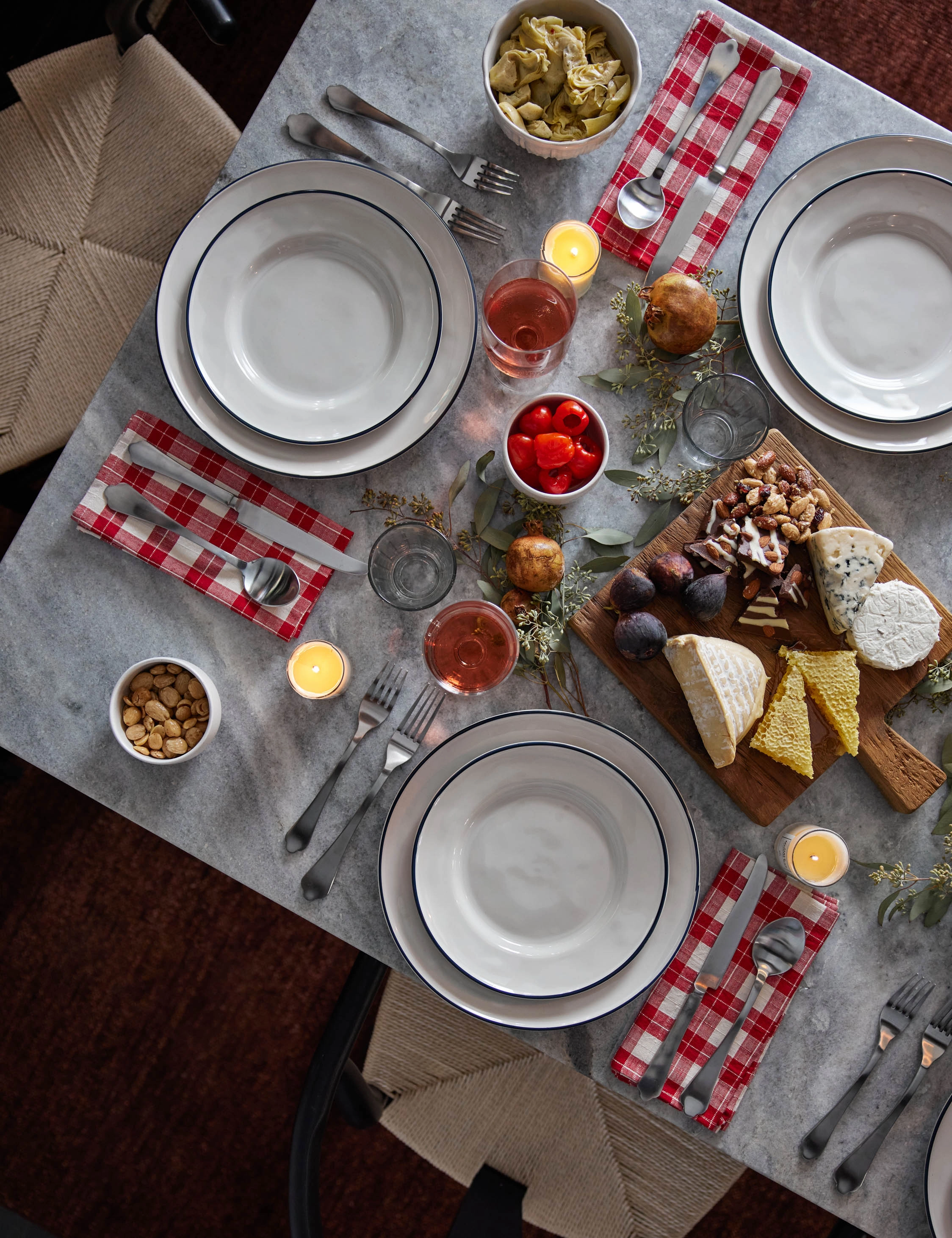 Gingham Napkins (Set of 4) by Heather Taylor Home
