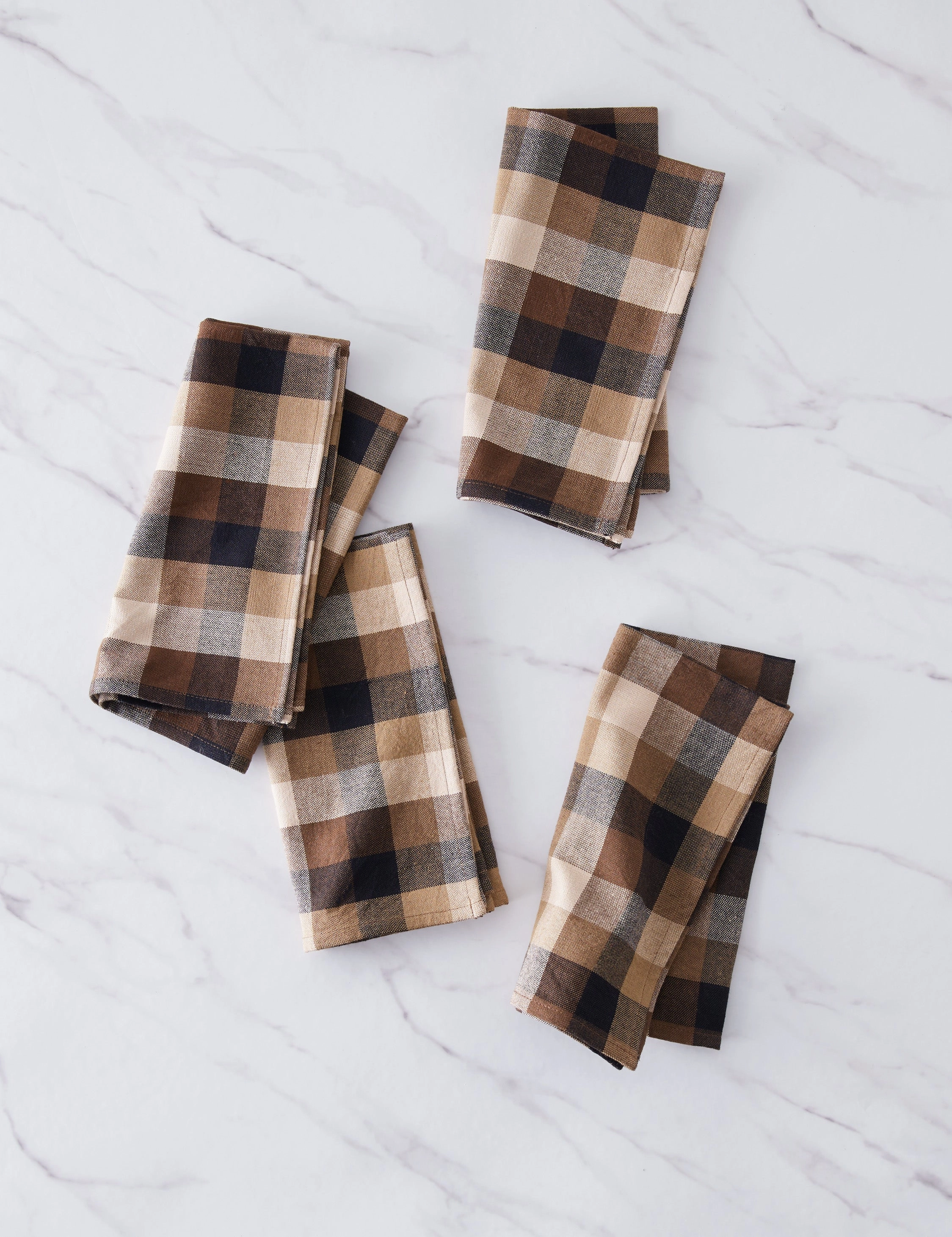 Gingham Napkins (Set of 4) by Heather Taylor Home decorative tabletop item